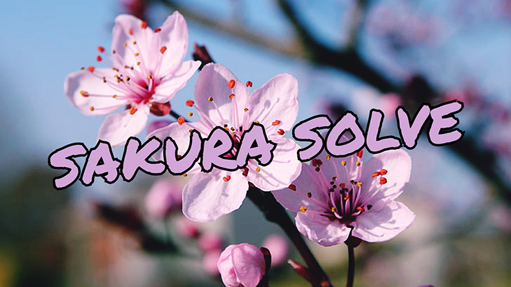 SAKURA SOLVE - Cyril Hubert and JJ Team video DOWNLOAD