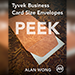 Tyvek Business Card Size Peek Envelopes (10 pk.) - Alan Wong