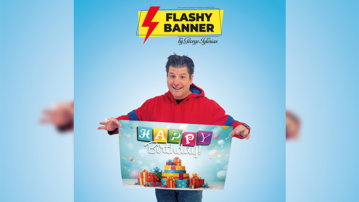 FLASHY BANNER (HAPPY BIRTHDAY) - George Iglesias & Twister Magic