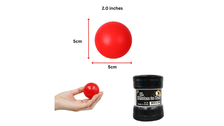 Return Ball (Red, 2) - JL Magic