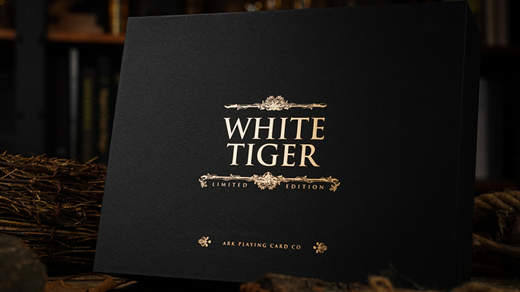 White Tiger Black Gold Box Set - Ark Playing Cards