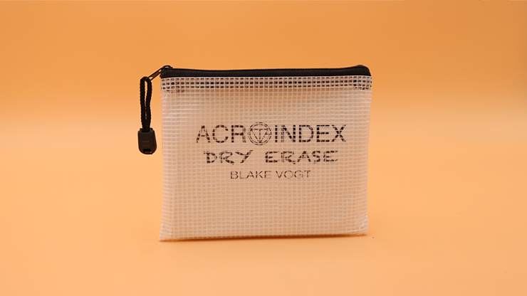 Six Acro Index (3x5) Dry Erase by Blake Vogt