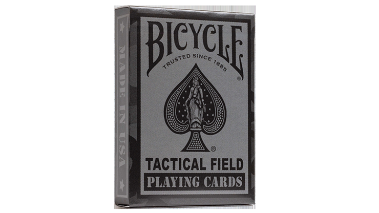 Bicycle Tactical Field (Black) Playing Cards - US Playing Card Co