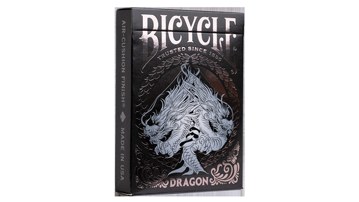 Bicycle Dragon Black Playing Cards - US Playing Card Co