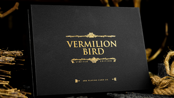 Vermilion Bird Black Gold Box Set - Ark Playing Cards