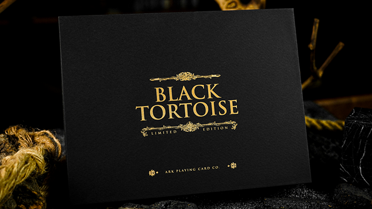 Black Tortoise Black Gold Box Set - Ark Playing Cards