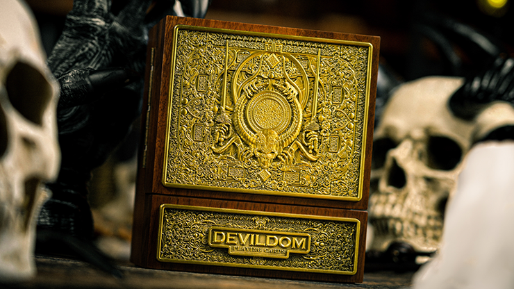 Devildom Deluxe Wooden Box Set - Ark Playing Cards