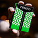 Tempo Green Playing Cards