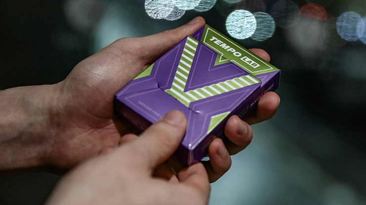 TempoLab Purple Playing Cards