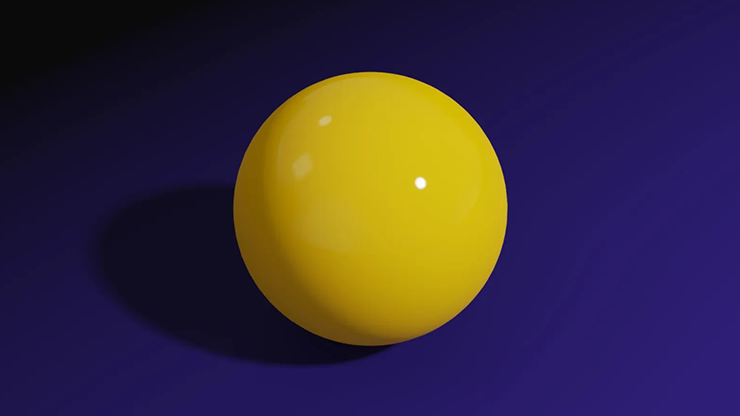 Magnetic Ball (Yellow) - Iarvel Magic