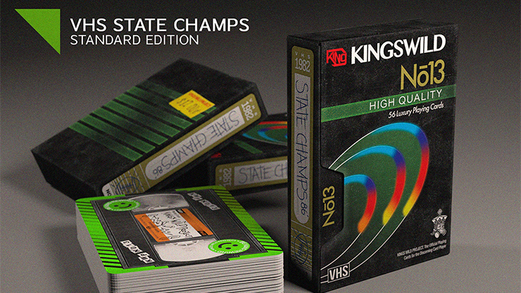 1982 VHSState Champs Playing Cards - Kings Wild Project