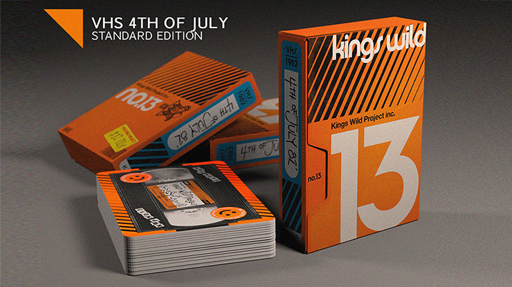 1982 VHS4th of July Playing Cards - Kings Wild Project