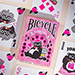 Bicycle Cat (Pink) Playing Cards - US Playing Card Co.