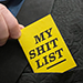 My Sh*t List - Diamond Jim Tyler