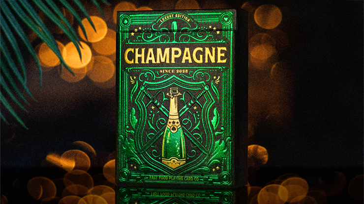 Champagne Playing Cards - Riffle Shuffle