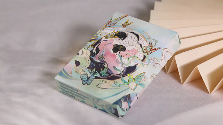 Flower Moon V2 (Lotus Pond) Playing Cards - King Star