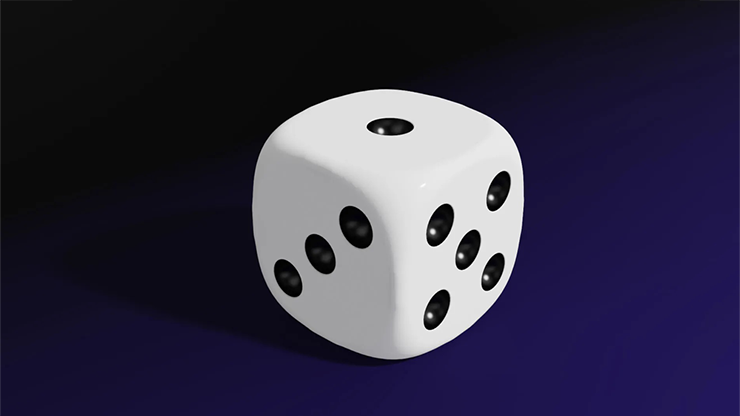 Magnetic Die (White) - Iarvel Magic