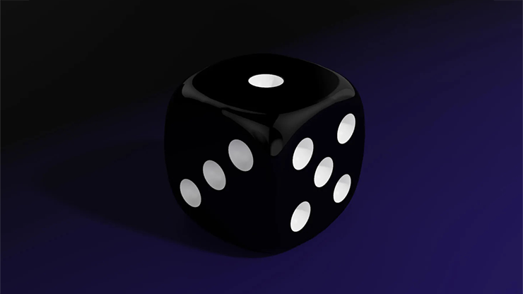 Magnetic Die (Black) - Iarvel Magic