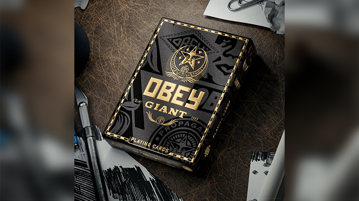 Obey Gold Edition Playing Cards - theory11