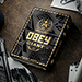 Obey Gold Edition Playing Cards - theory11