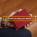 Modern Card to Wallet Insta (Red) - Quiver
