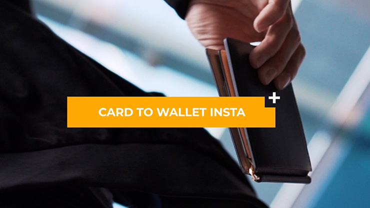 Modern Card to Wallet Insta (Black) - Quiver