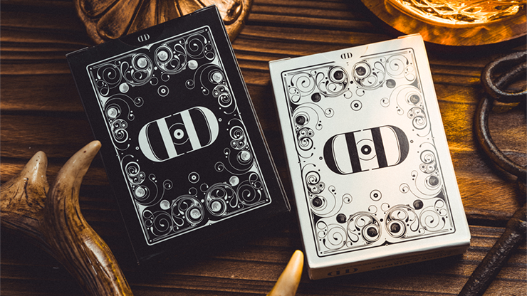 Smoke & Mirrors, V1: Relaunch Edition  Smoke (Black) Edition Playing Cards