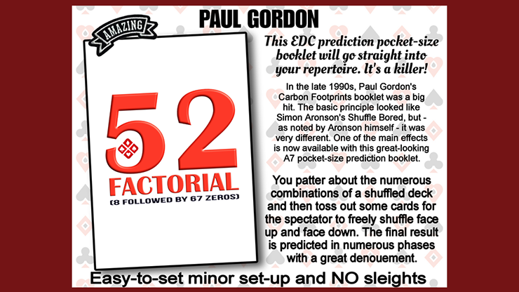 52 Factorial - Paul Gordon