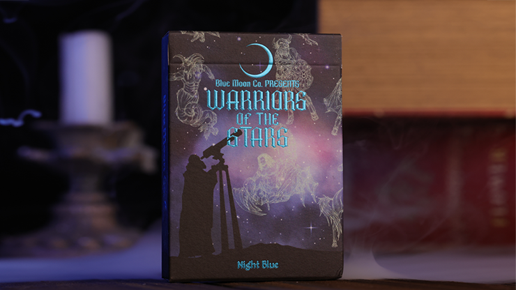 Warriors of the Stars:  Zodiac Playing Cards (Night Blue) - Blue Moon Co.