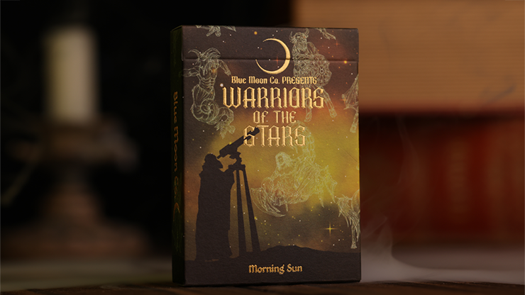 Warriors of the Stars:  Zodiac Playing Cards (Morning Sun) - Blue Moon Co.