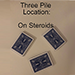 Three Pile Location: On Steroids - Unnamed Magician video and PDF DOWNLOAD