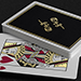 Gold Foil Black Roses Casino Playing Cards