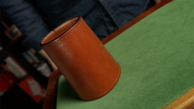 MS Leather Chop Cup - Bond Lee & MS Magic (Brown)