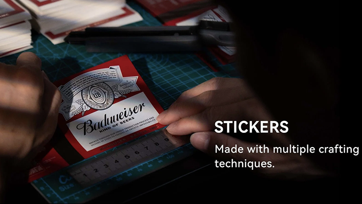 Tornado Bottle Sticker Refill (20 Stickers) - Red Tsai and Aaron Hsing