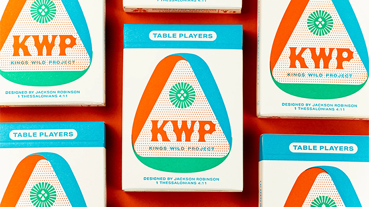 Limited No.13 Table Players Vol.22 Playing Cards - Kings Wild Project