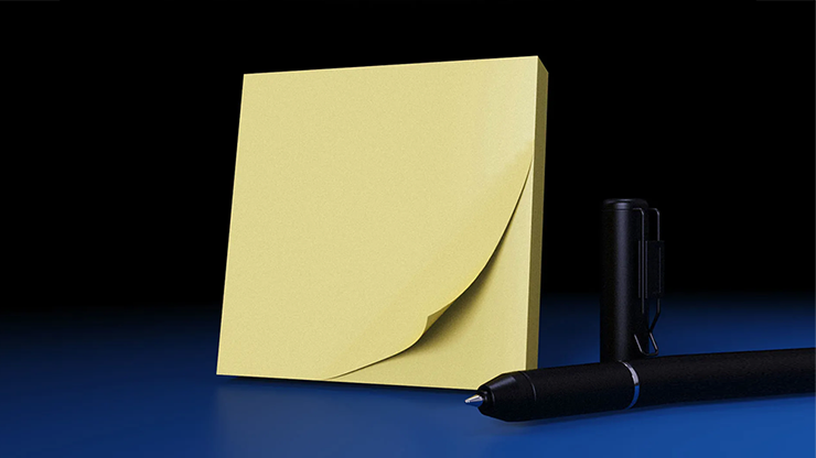 The Iarvel Magic PostIt Pad (Yellow) - Iarvel Magic