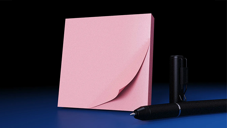 The Iarvel Magic PostIt Pad (Red) - Iarvel Magic