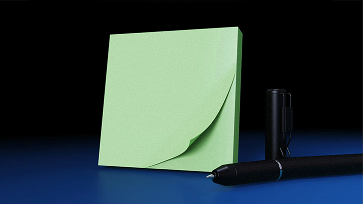 The Iarvel Magic PostIt Pad (Green) - Iarvel Magic