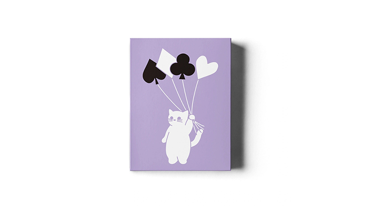 Diary of Kitten and Puppy  Kitten Purple Edition Playing Cards
