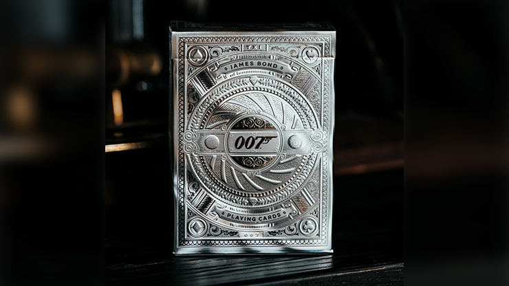 James Bond Silver Edition Playing Cards - theory11