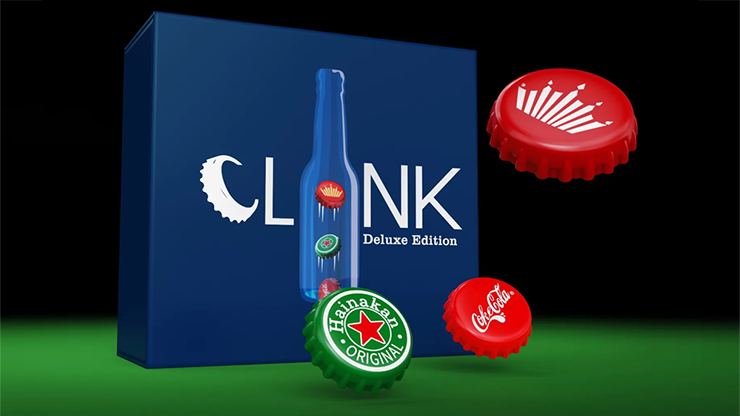 The Clink (Cap in Bottle) Set - Iarvel Magic and Wonder House (Heineken, Coke, and Budweiser)