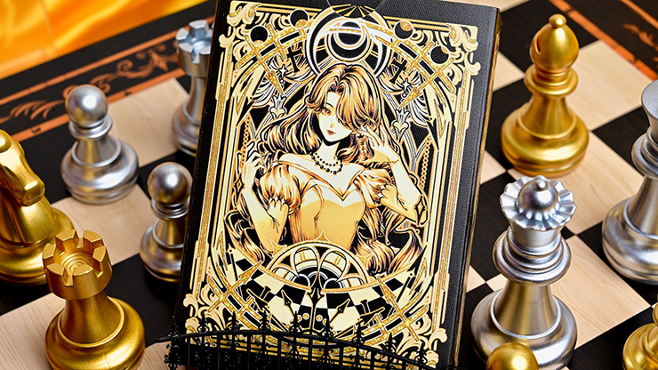 CHESS Black Playing Cards - Hidden Light