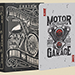 Custom Motorcycles Playing Cards