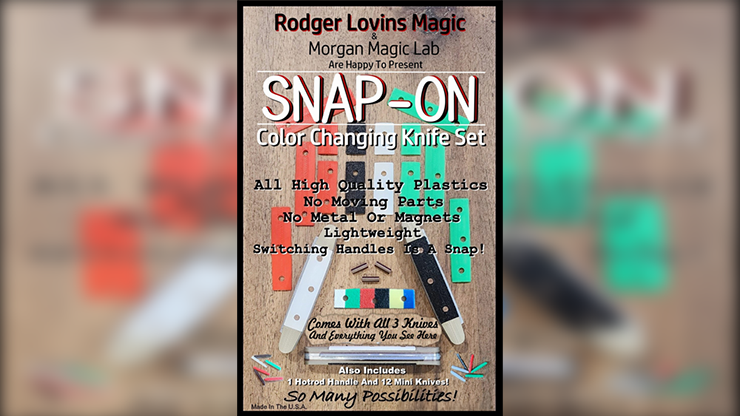 SNAPON Color Changing Knife Set - Rodger Lovins