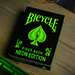 Bicycle Neon Rider Back Green-Glo Deck Playing Cards