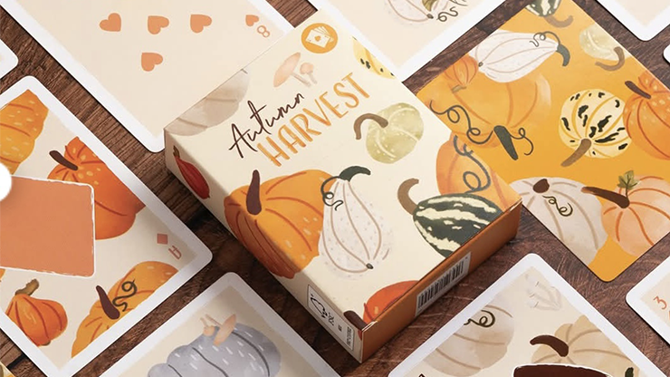 Autumn Harvest Playing Cards - Puckator UK