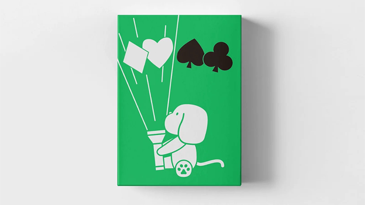 Puppy Diary  Green Limited Edition Playing Cards -