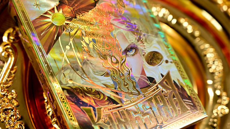 King Arthur V2 (Golden Dawn) Playing Cards - KING STAR