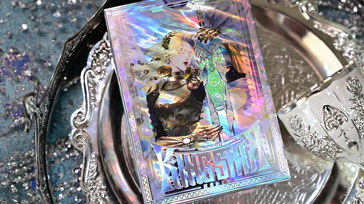 King Arthur V2 (Silver Fairyland) Playing Cards - KING STAR