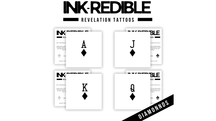 InkRedible Revelation Tattoos (Diamonds) - Twisted Minds